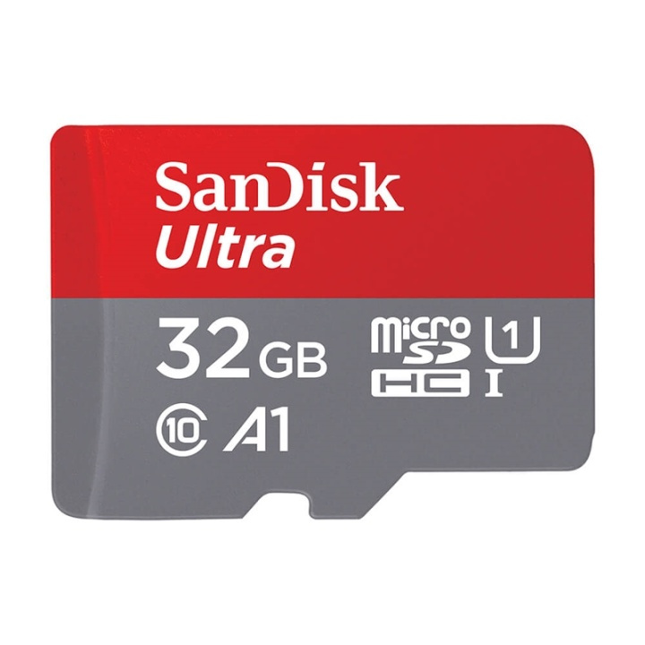 SANDISK MicroSDHC Foto Ultra 32GB 120MB/s UHS-I Adapt i gruppen Elektronikk / Lagringsmedia / Minnekort / MicroSD/HC/XC hos TP E-commerce Nordic AB (38-92505)