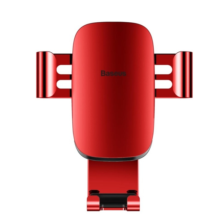 Baseus Metal Age Gravity - bilholder for ventilasjonsgitter, rød i gruppen Bil / Bilholder / Bilholdere smarttelefon hos TP E-commerce Nordic AB (38-92550)