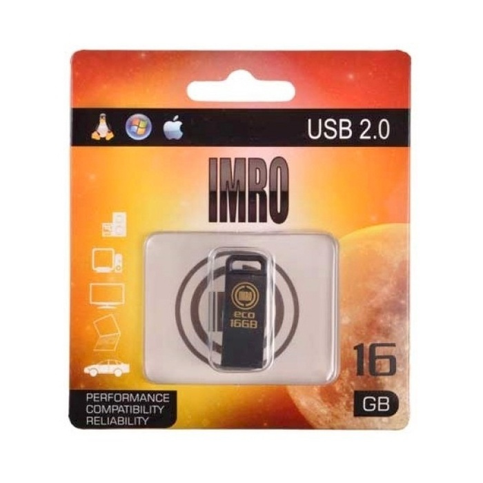 IMRO Pendrive BLACK 16GB i gruppen Elektronikk / Lagringsmedia / USB-Pinner / USB 2.0 hos TP E-commerce Nordic AB (38-92599)