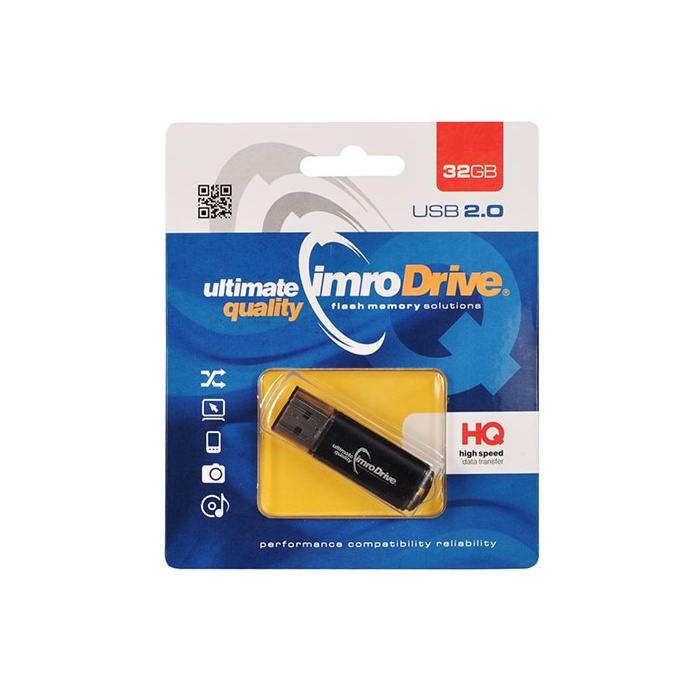 IMRO Pendrive BLACK 32GB i gruppen Elektronikk / Lagringsmedia / USB-Pinner / USB 2.0 hos TP E-commerce Nordic AB (38-92600)