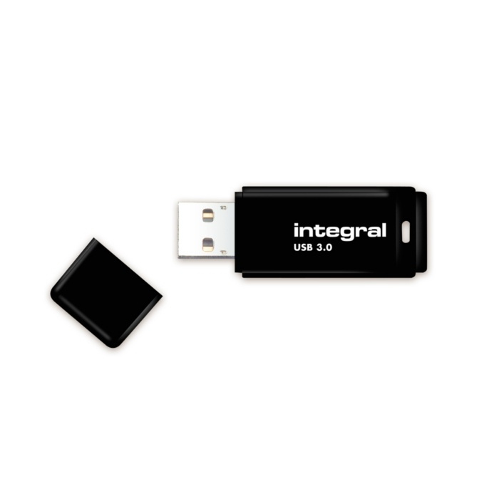 Integral Pendrive Black (64 GB | USB 3.0) i gruppen Elektronikk / Lagringsmedia / USB-Pinner / USB 3.0 hos TP E-commerce Nordic AB (38-92612)