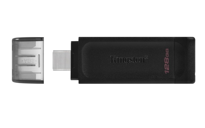 Kingston pendrive DT70 (128GB | USB-C) i gruppen Elektronikk / Lagringsmedia / USB-Pinner / USB 3.2 hos TP E-commerce Nordic AB (38-92615)