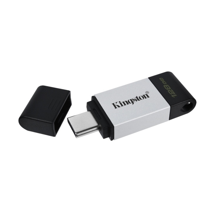 Kingston pendrive DT80 (128GB | USB-C) i gruppen Elektronikk / Lagringsmedia / USB-Pinner / USB 3.1 hos TP E-commerce Nordic AB (38-92617)