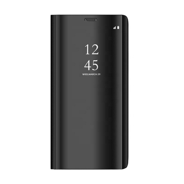 Smart Clear View - mobildeksel til Huawei Mate 20 Lite, svart i gruppen SMARTTELEFON & NETTBRETT / Mobilbeskyttelse / Huawei/Honor hos TP E-commerce Nordic AB (38-92653)
