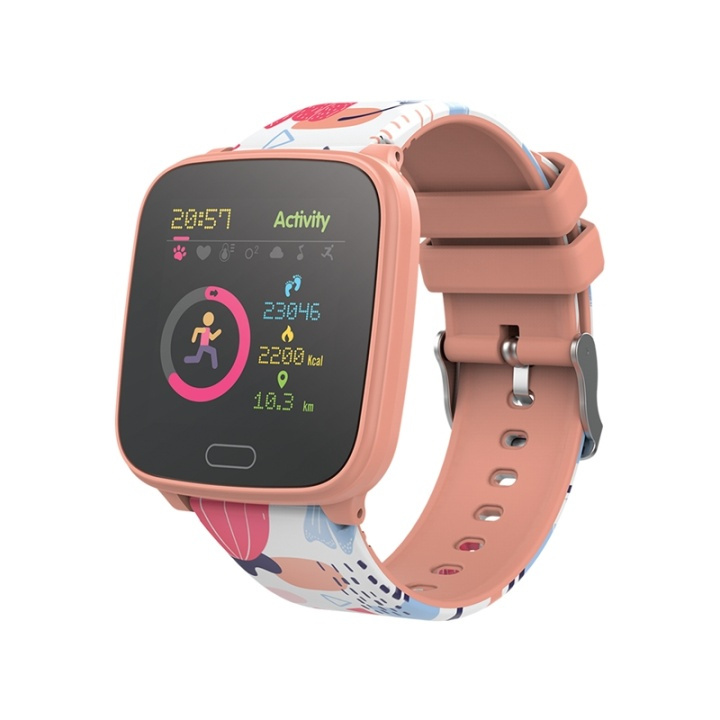 Smartwatch Forever IGO JW-100, orange i gruppen SPORT, FRITID & HOBBY / Smartwatch og Aktivitetsmålere / Smartwatch for barn hos TP E-commerce Nordic AB (38-92670)