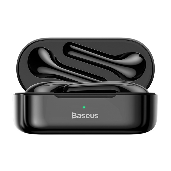 Baseus Encok W07 - True Wirelss In-Ear-hodetelefoner, svart i gruppen Elektronikk / Lyd & Bilde / Hodetelefoner & Tilbehør / Hodetelefoner hos TP E-commerce Nordic AB (38-92709)