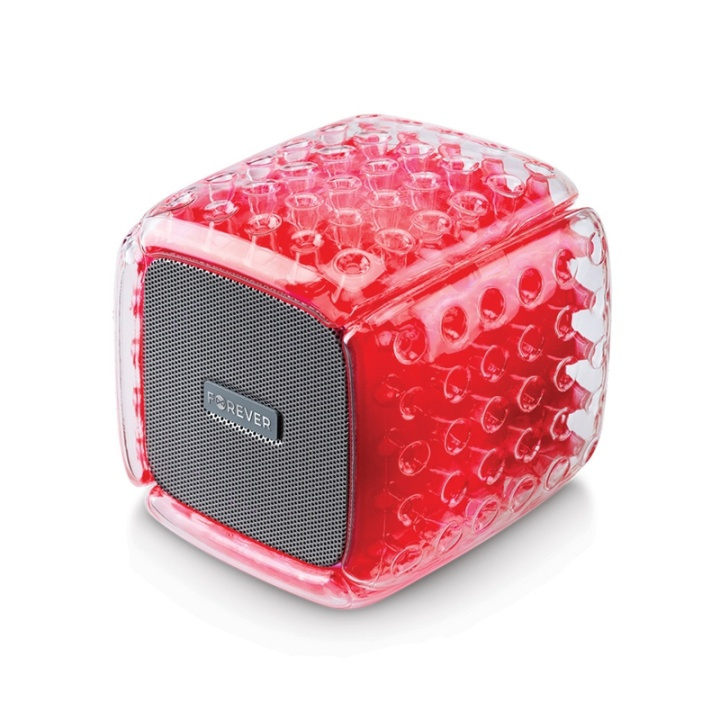 Forever BumpAir BS-700, vanntett og støtsikker Bluetooth-høyttaler med RGB-lys i gruppen Elektronikk / Lyd & Bilde / Høyttalere & tilbehør / Bluetooth-høyttalere / Bærbare høyttalere hos TP E-commerce Nordic AB (38-92728)