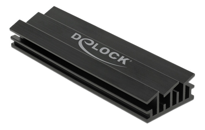 DeLOCK Kjøleribbe 70 mm for M.2-modul svart i gruppen Datautstyr / PC-Komponenter / Harddisker / Adaptere og tilbehør hos TP E-commerce Nordic AB (38-92812)