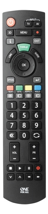 ONE FOR ALL URC 1914 Erstatningsfjernkontroll, Panasonic i gruppen Elektronikk / Lyd & Bilde / TV og tilbehør / Fjernkontroller hos TP E-commerce Nordic AB (38-92820)