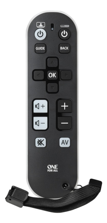One For All URC 6810 Universal Remote Control Zapper, TV i gruppen Elektronikk / Lyd & Bilde / TV og tilbehør / Fjernkontroller hos TP E-commerce Nordic AB (38-92826)