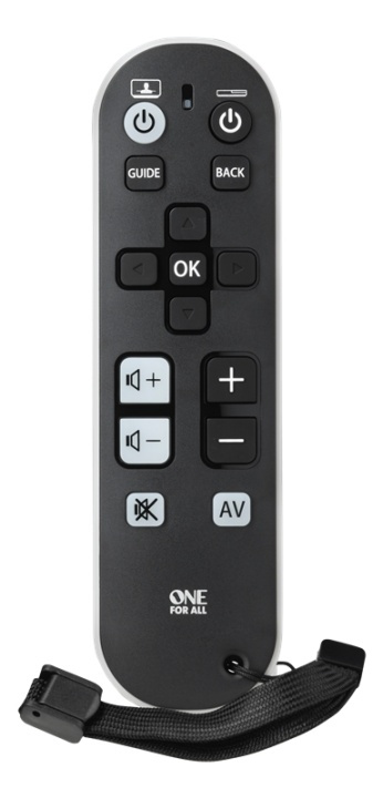 ONE FOR ALL URC 6810 Universal fjernkontroll Zapper, TV i gruppen Elektronikk / Lyd & Bilde / TV og tilbehør / Fjernkontroller hos TP E-commerce Nordic AB (38-92826)