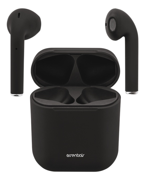 Essentials True Wireless Stereo semi-in-ear, matt svart i gruppen Elektronikk / Lyd & Bilde / Hodetelefoner & Tilbehør / Hodetelefoner hos TP E-commerce Nordic AB (38-92925)