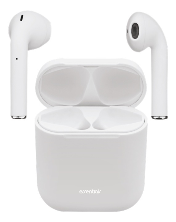 Essentials True Wireless Stereo semi-in-ear, matt hvit i gruppen Elektronikk / Lyd & Bilde / Hodetelefoner & Tilbehør / Hodetelefoner hos TP E-commerce Nordic AB (38-92926)