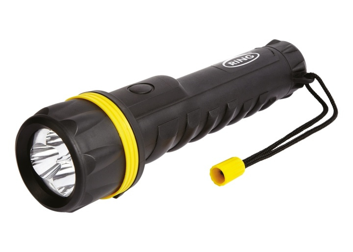 Ring Automotive X-Large 50 lm Gummifakkel med 3 x D i gruppen SPORT, FRITID & HOBBY / Lommelykter og hodelykter / Lommelykter hos TP E-commerce Nordic AB (38-92977)