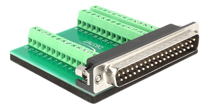 DeLOCK Adapter Sub-D 37-pinners hann > rekkeklemme 39-pinners i gruppen Datautstyr / Kabler og adaptere / elektriske kabler hos TP E-commerce Nordic AB (38-92988)
