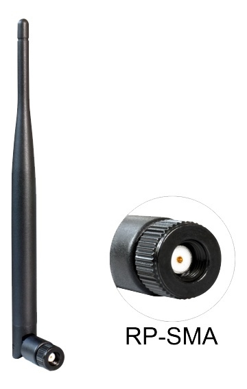 Delock WLAN 802.11 ac/a/b/g/n Antenna RP-SMA plug 4 - 5 dBi omnidirect i gruppen Datautstyr / Nettverk / Routere hos TP E-commerce Nordic AB (38-92994)