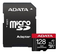 ADATA 128 GB UHS-I U3 V30S (R: 100 MB/s/W: 70 MB/s) HIGH MicroSD m/adapter i gruppen Elektronikk / Lagringsmedia / Minnekort / MicroSD/HC/XC hos TP E-commerce Nordic AB (38-93003)
