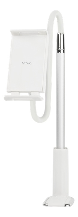 DELTACO Stativ for smarttelefoner og nettbrett, fast og fleksibel arm med i gruppen SMARTTELEFON & NETTBRETT / Annet tilbehør / Dokking, stativ & holdere hos TP E-commerce Nordic AB (38-93087)