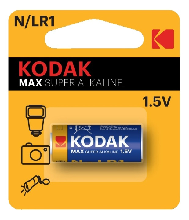 Kodak ULTRA alkaline N battery (1 pack) i gruppen Elektronikk / Foto og video / Kamera batterier hos TP E-commerce Nordic AB (38-93095)
