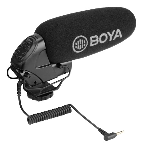 BOYA Super-cardioid Shotgun Microphone i gruppen Elektronikk / Lyd & Bilde / Håndholdte mikrofoner hos TP E-commerce Nordic AB (38-93100)