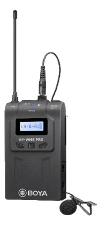 BOYA UHF Wireless transmitter i gruppen Elektronikk / Lyd & Bilde / Håndholdte mikrofoner hos TP E-commerce Nordic AB (38-93106)