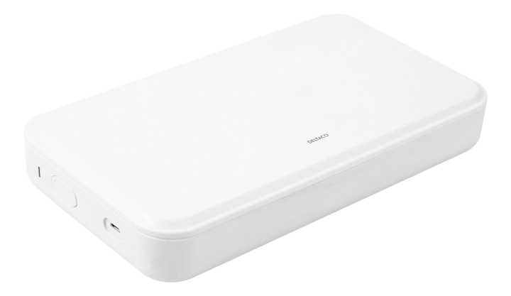 DELTACO UV-desinfiseringsboks, UVC LED, desinfiser telefonen, smykker osv. i gruppen HJEM, HUS OG HAGE / Rengjøringsprodukter / Ytesdesinfeksjon hos TP E-commerce Nordic AB (38-93114)