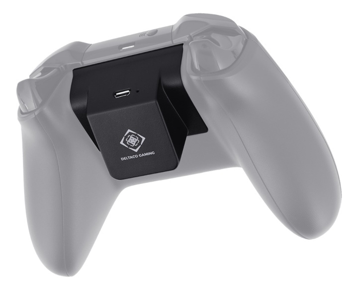 DELTACO GAMING trådløs Qi-mottaker med innebygd batteri for Xbox one k i gruppen Elektronikk / TV-spill & tilbehør / Xbox One / Tilbehør hos TP E-commerce Nordic AB (38-93300)