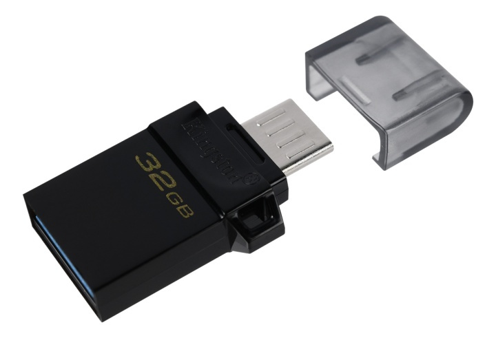 Kingston 32GB DataTraveler microDuo3 G2 - microUSB & USB-A Android OTG i gruppen Elektronikk / Lagringsmedia / USB-Pinner / USB 3.0 hos TP E-commerce Nordic AB (38-93412)