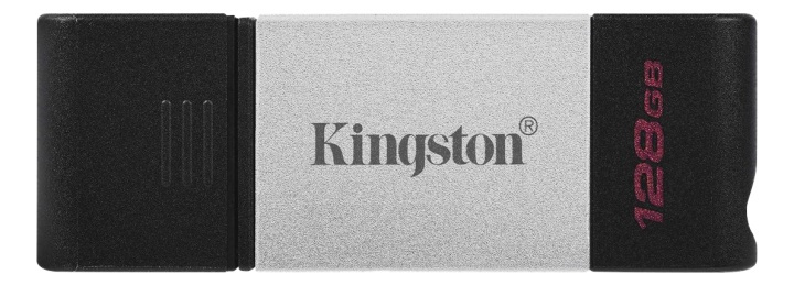 Kingston 128GB USB-C 3.2 Gen 1 DataTraveler 80 i gruppen Elektronikk / Lagringsmedia / USB-Pinner / USB 3.2 hos TP E-commerce Nordic AB (38-93418)