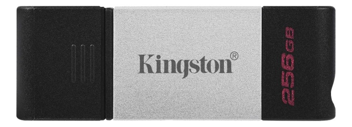 Kingston 256 GB USB-C 3.2 Gen 1 DataTraveler 80 i gruppen Elektronikk / Lagringsmedia / USB-Pinner / USB 3.2 hos TP E-commerce Nordic AB (38-93419)