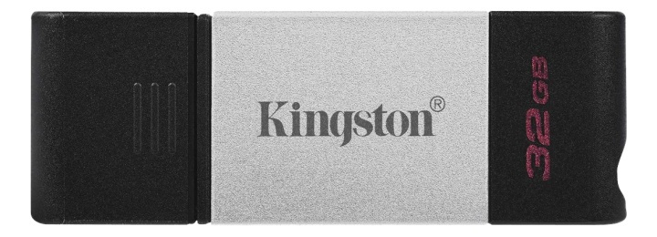 Kingston 32GB USB-C 3.2 Gen 1 DataTraveler 80 i gruppen Elektronikk / Lagringsmedia / USB-Pinner / USB 3.2 hos TP E-commerce Nordic AB (38-93420)
