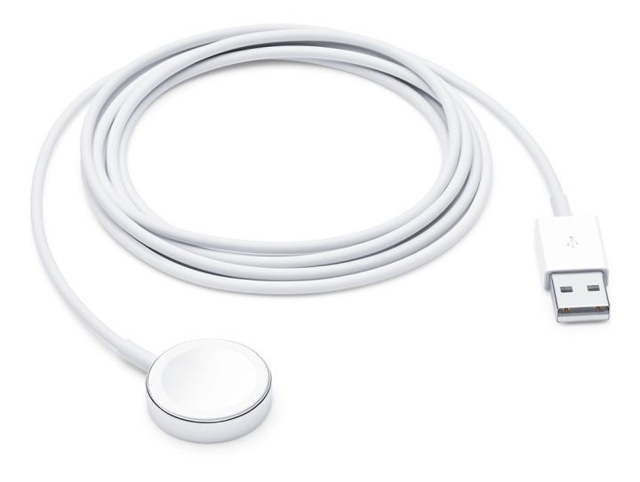 Apple Watch magnetic charging cable, 2 m i gruppen SMARTTELEFON & NETTBRETT / Trening, hjem og fritid / Apple Watch og tilbehør / Tilbehør hos TP E-commerce Nordic AB (38-93480)