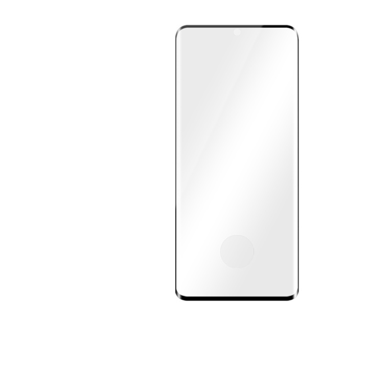 DELTACO skjermbeskytter, Samsung Galaxy S20 Ultra, 3D buet glass i gruppen SMARTTELEFON & NETTBRETT / Mobilbeskyttelse / Samsung hos TP E-commerce Nordic AB (38-93531)