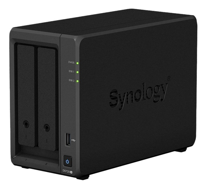 Synology DiskStation DS720+ i gruppen Datautstyr / Datamaskin Tilbehør / Harddisk kabinetter / 3,5 hos TP E-commerce Nordic AB (38-93583)