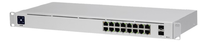 UniFi 16Port Gigabit Switch with PoE and SFP i gruppen Datautstyr / Kabler og adaptere / HDMI/VGA/DVI-switcher hos TP E-commerce Nordic AB (38-93638)