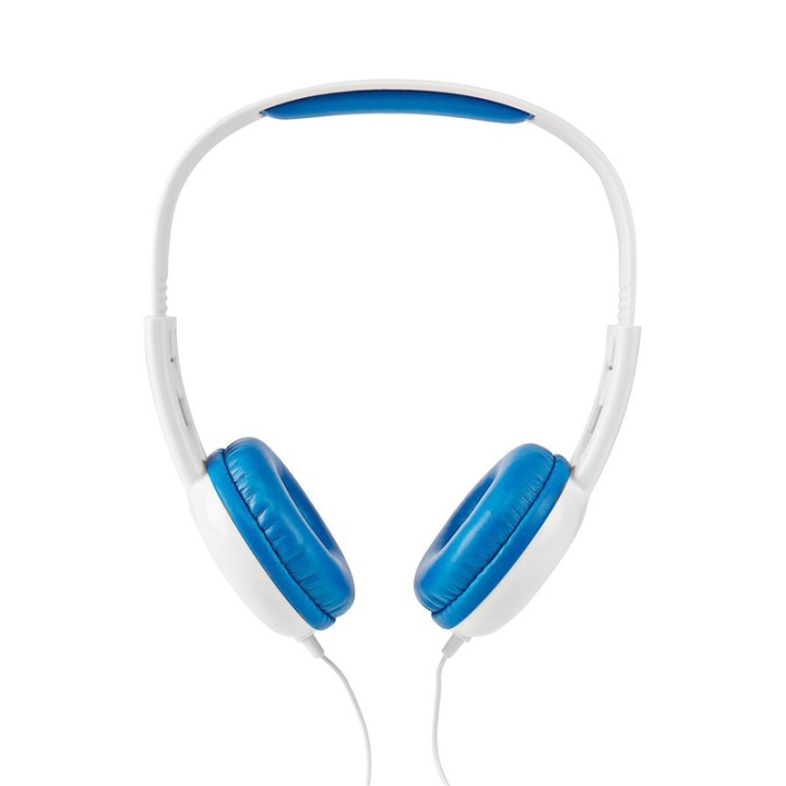 Nedis On-Ear hodetelefoner med kabel | 3.5 mm | Kabellengde: 1.20 m | 82 dB | Blå i gruppen Elektronikk / Lyd & Bilde / Hodetelefoner & Tilbehør / Hodetelefoner hos TP E-commerce Nordic AB (38-93770)