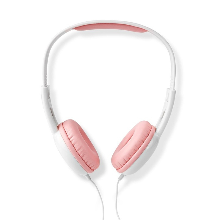 Nedis On-Ear hodetelefoner med kabel | 3.5 mm | Kabellengde: 1.20 m | 82 dB | Rosa i gruppen Elektronikk / Lyd & Bilde / Hodetelefoner & Tilbehør / Hodetelefoner hos TP E-commerce Nordic AB (38-93771)