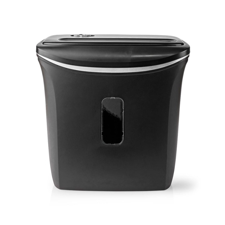 Nedis Makuleringsmaskin | Cross Cut | 6x A4 sider | 12 l | Sikkerhetsstandard: DIN 4 | 300 W | Sort i gruppen HJEM, HUS OG HAGE / Kontorsmaterialer / Annet hos TP E-commerce Nordic AB (38-93984)