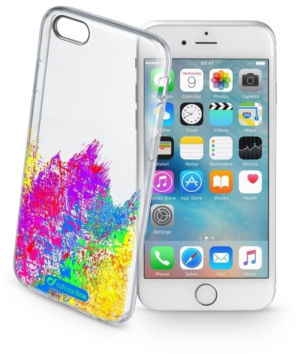 CellularLine Art, TPU-deksel til iPhone 6/6S i gruppen SMARTTELEFON & NETTBRETT / Mobilbeskyttelse / Apple / iPhone 6/6S / Deksel hos TP E-commerce Nordic AB (38-94002)