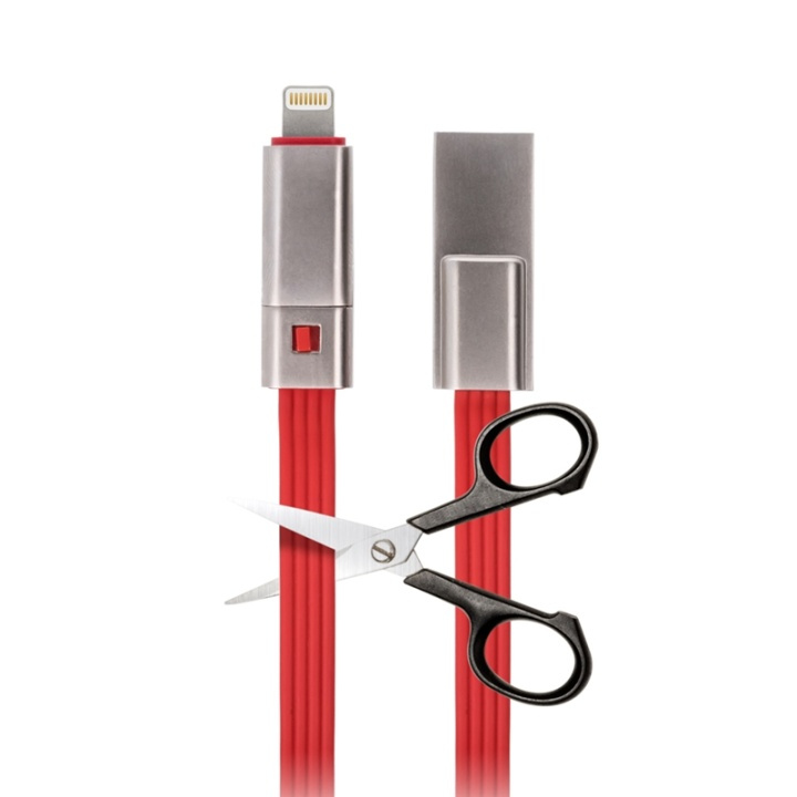 Forever Cut - Fix-kabel, reparerbar, USB-C 1,5 m 1,5A rød i gruppen SMARTTELEFON & NETTBRETT / Ladere og Kabler / Kabler / Kabler type C hos TP E-commerce Nordic AB (38-94058)