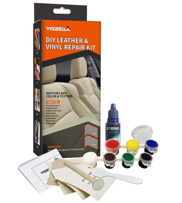 Visbella Reparationssats för läder och vinyl, olika färger i gruppen Bil / Bilrengjøring hos TP E-commerce Nordic AB (38-94064)