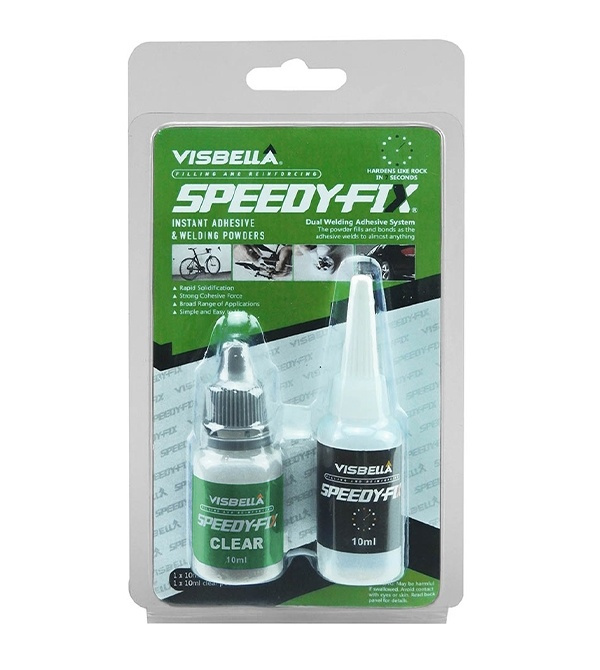 Visbella Speedy Fix - Rask fiksering av de fleste materialer - Transparent i gruppen SPORT, FRITID & HOBBY / Hobby / Plastmodeller / Lim hos TP E-commerce Nordic AB (38-94068)