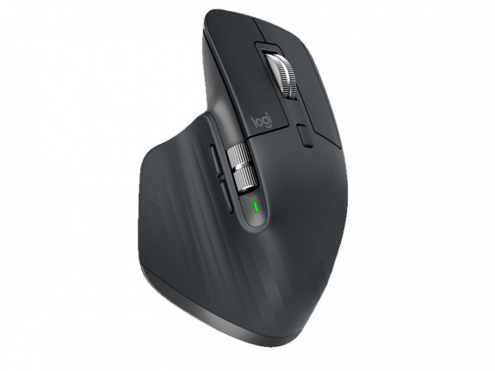 Logitech MX Master 3S - Mus - Trådlös - Bluetooth, 2,4 GHz, Grafit i gruppen Datautstyr / Mus & Tastatur / Mus / Trådløs hos TP E-commerce Nordic AB (38-94317)