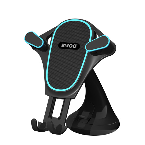 BWOO car holder ZJ89, Svart i gruppen Bil / Bilholder / Bilholdere smarttelefon hos TP E-commerce Nordic AB (38-94319)