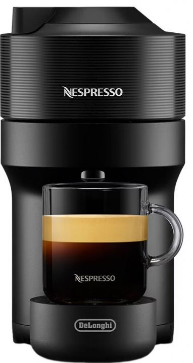Nespresso Vertuo Pop Kaffemaskin av DeLonghi, Svart i gruppen HJEM, HUS OG HAGE / Husholdningsapparater / Kaffe og espresso / Espressomaskiner hos TP E-commerce Nordic AB (38-94477)