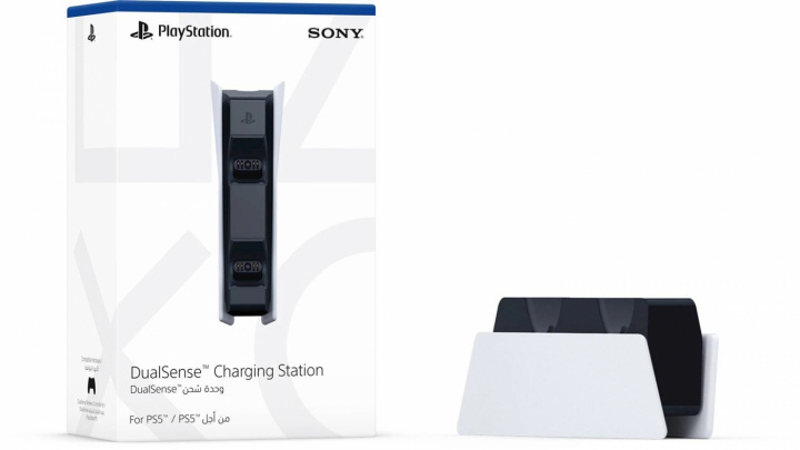 Sony DualSense Charging Station (Official) (PS5) i gruppen Elektronikk / TV-spill & tilbehør / Sony PlayStation 5 hos TP E-commerce Nordic AB (38-94493)