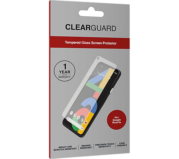 ZAGG ClearGuard Glass Google Pixel 4A skjermbeskytter i gruppen SMARTTELEFON & NETTBRETT / Mobilbeskyttelse / Google hos TP E-commerce Nordic AB (38-94516)