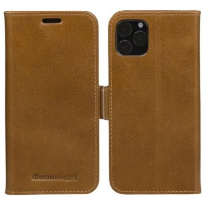 dbramante1928 iPhone 11 Pro Max Copenhagen Slim-deksel, brun i gruppen SMARTTELEFON & NETTBRETT / Mobilbeskyttelse / Apple / iPhone 11 Pro Max / Flippdeksel hos TP E-commerce Nordic AB (38-94526)