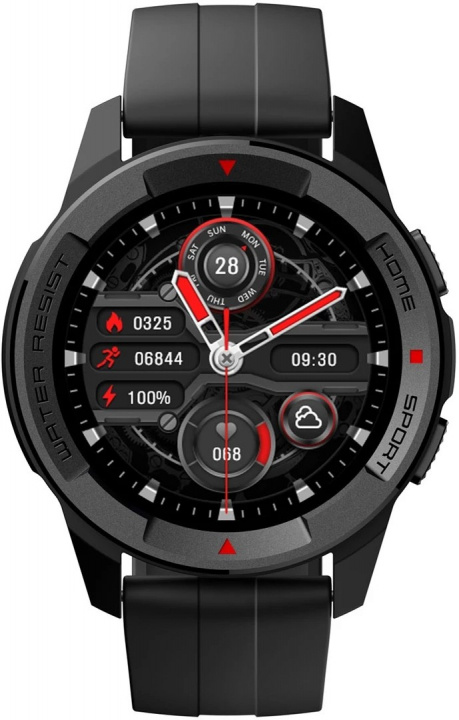 Mibro X1 Black Sportig smartwatch med Amoled HD-skärm & hälsofunktioner i gruppen SPORT, FRITID & HOBBY / Smartwatch og Aktivitetsmålere / Smartwatches hos TP E-commerce Nordic AB (38-94551)