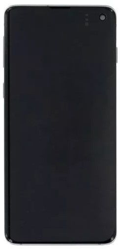 Samsung Galaxy S10, Screen, Black i gruppen SMARTTELEFON & NETTBRETT / Reservdelar hos TP E-commerce Nordic AB (38-94613)